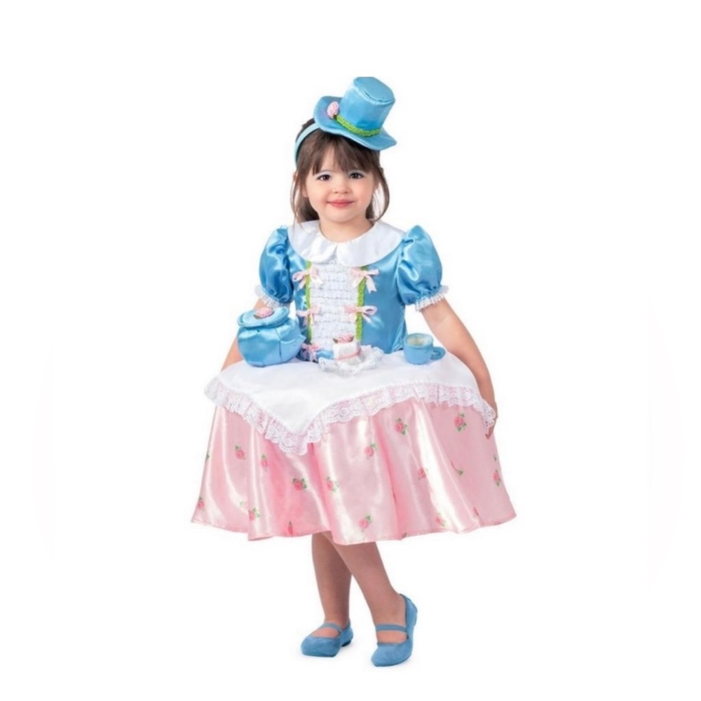 Tea Party Table Top Costume Kid Size Extra Small Dress Tabletop